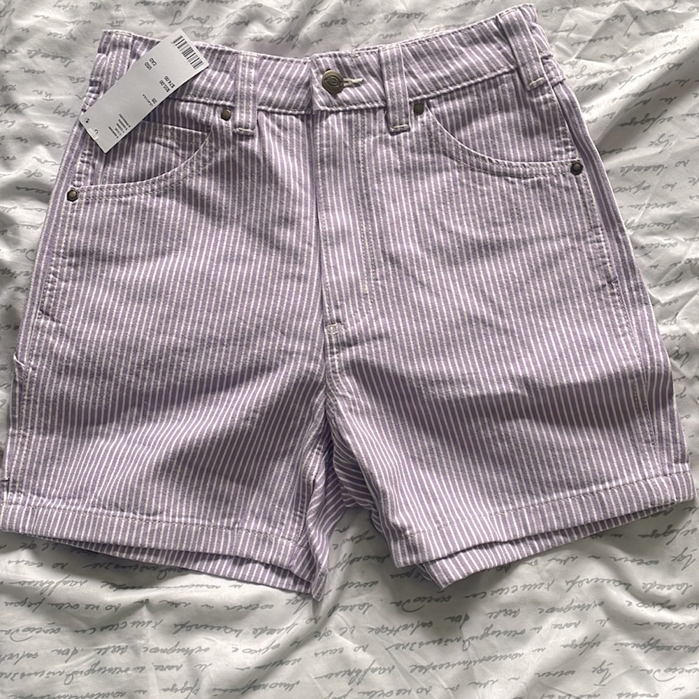 New purple Dickies shorts